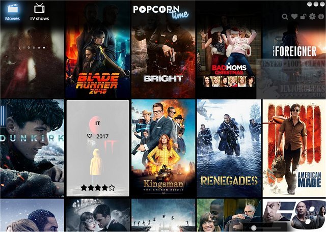 popcorn time movie lists