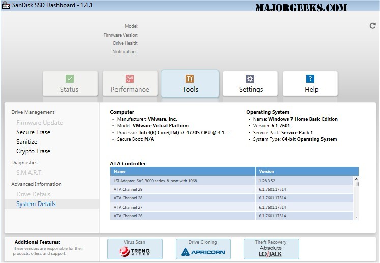 WD SSD Dashboard 5.3.2.4 for windows download free