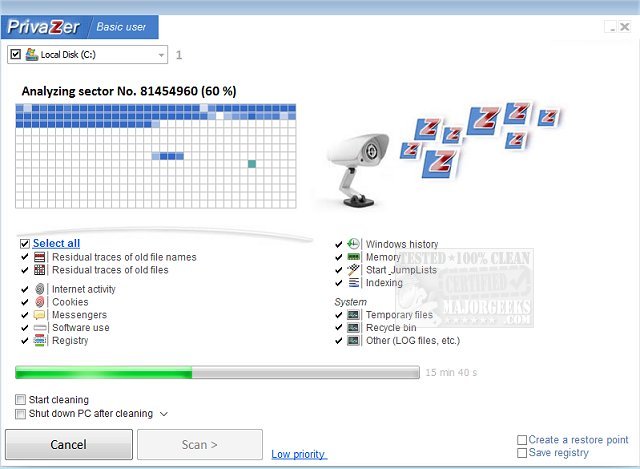 PrivaZer 4.0.75 download the new for windows