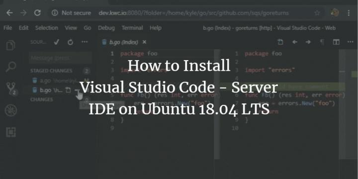 ubuntu install visual studio code
