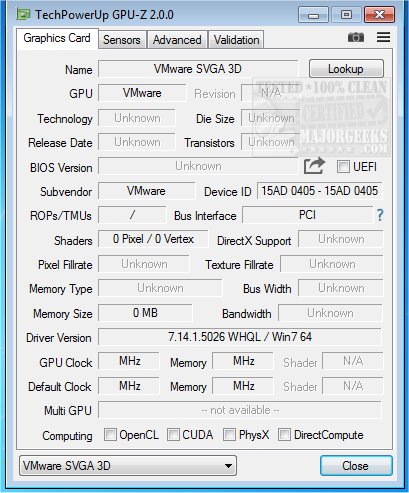 GPU-Z 2.55.0 instal the new for windows