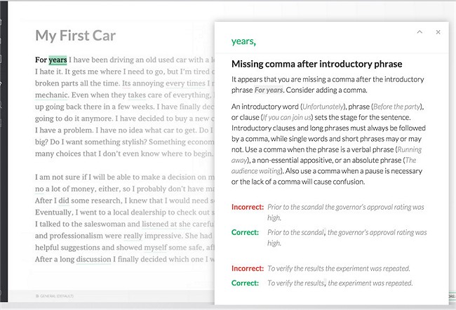 grammarly for chrome on mac