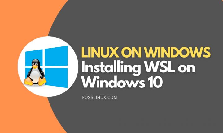 How To Install The Windows Subsystem For Linux