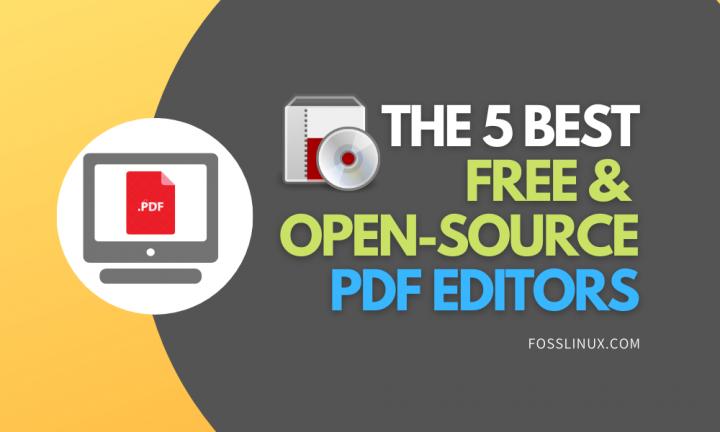 best open source pdf reader and text