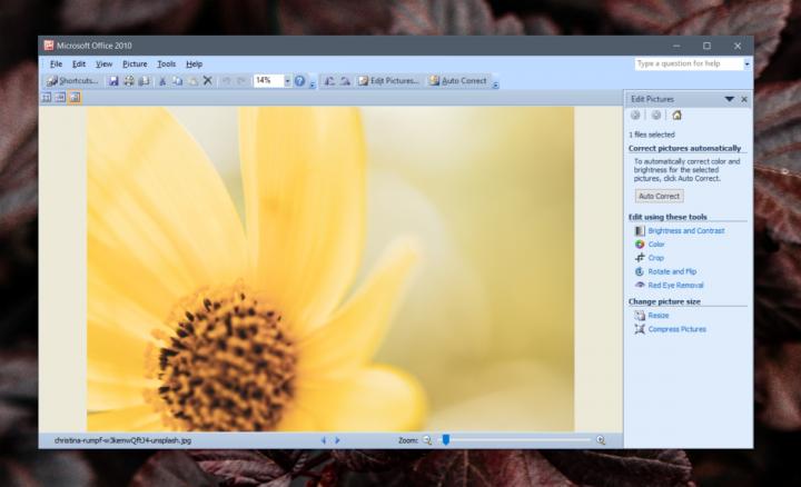 microsoft office picture manager for windows 10
