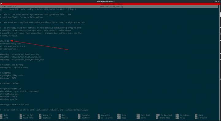 how-to-change-ssh-port-number-on-linux