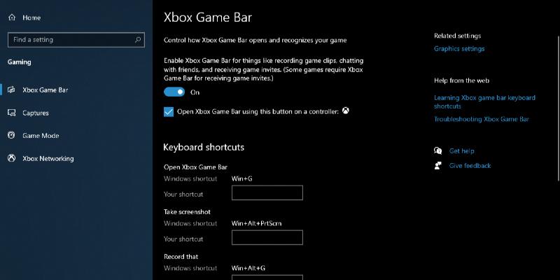 Xbox Game Bar How To Open Game Bar Windows 10 