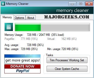 physical memory cleaner