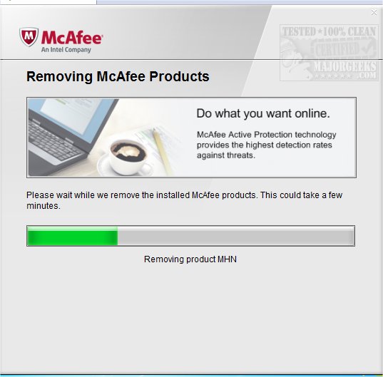 McAfee Removal Tool (MCPR) 10.3.119.0