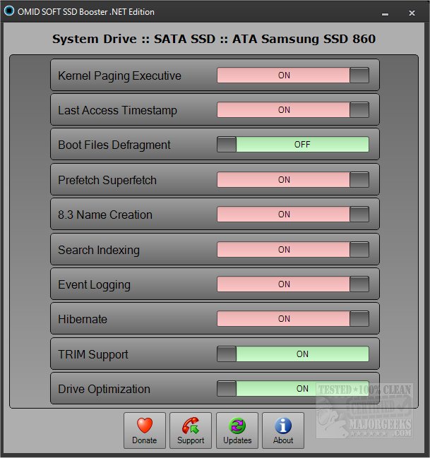 SSD Booster .NET 16.9 free instal