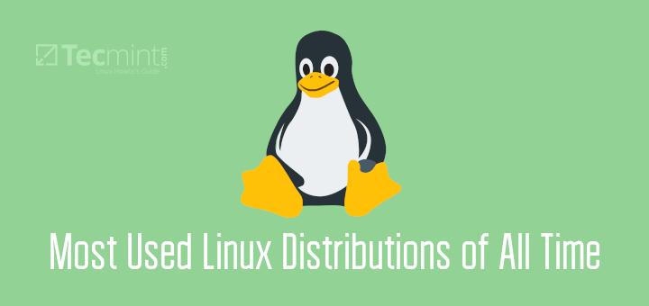 10 Most Used Linux Distributions Of All Time