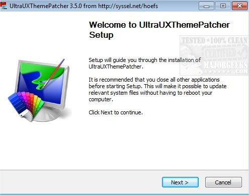 for mac instal UltraUXThemePatcher 4.4.1