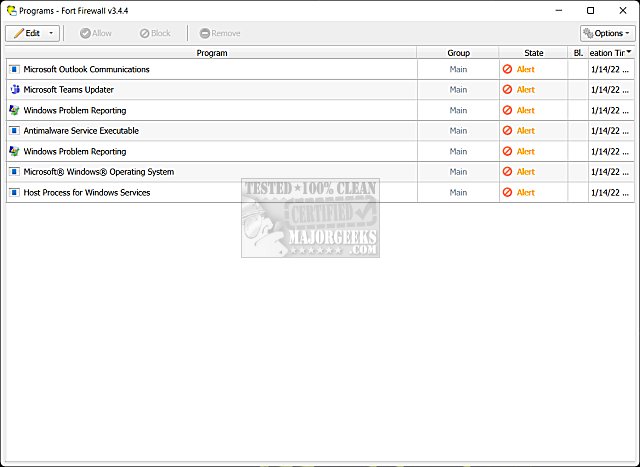 Fort Firewall 3.9.7 download the last version for windows