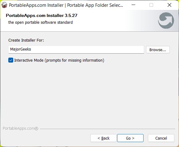 free instal PortableApps Platform 26.3