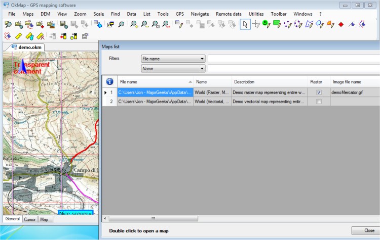 OkMap Desktop 17.10.8 download the new version for ios