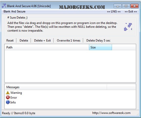 Blank And Secure 7.66 for android download