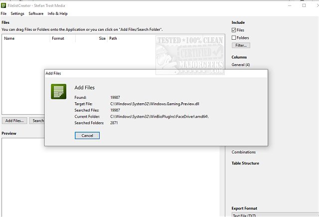free FilelistCreator 23.09.07 for iphone download